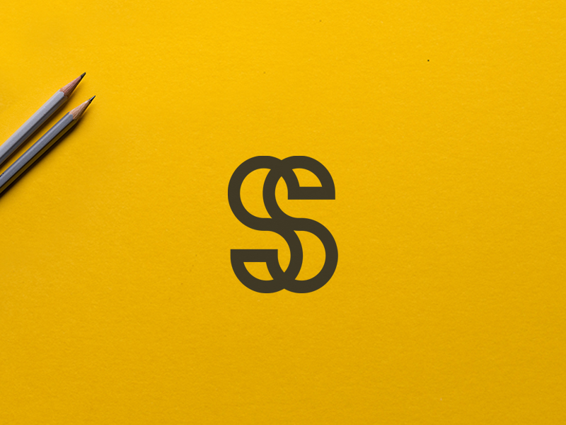 ss logo design concept by designbyhelios on Dribbble