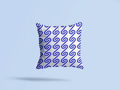 Super Hand pattern on pillow branding design designer identity logo mark pattern pattern design patterns pillow pillow mockup symbol