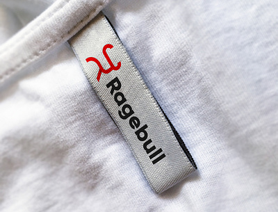 Ragebull T-Shirt Collar Tag Label clothing brand clothing company clothing design clothing label labeltag tag