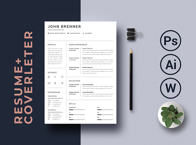 resume template word resume