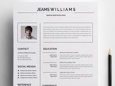 resume template clean cover design download instant letter resume writing