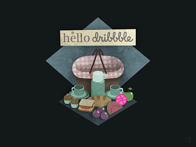 hello dribbble  : {