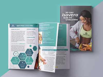 Isavera Fitness & Health Guide digital design digital guide download ebook design lead magnet