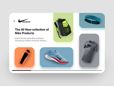 Nike Website Design