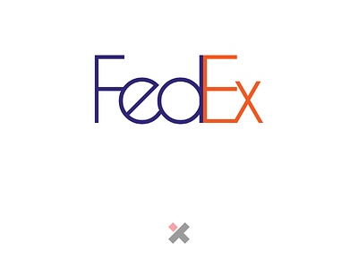 FedEx logo Redesign logo graphicdesign logodesign