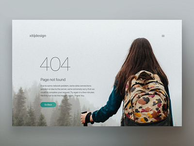 Page Not Found Web Design ui ux design web