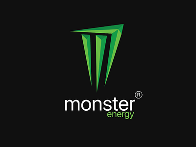 Monster Energy Logo Redesign logo illustration artwork icon