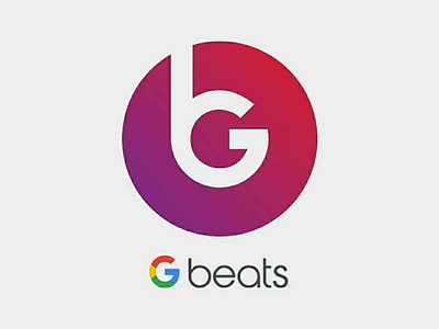 Google Beats logo concept logo design icon google