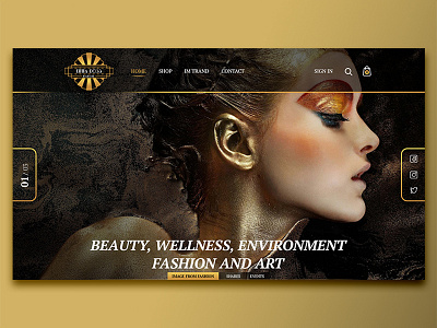 EMMA ROSS | Makeup branding design identity logo ui ux web web design