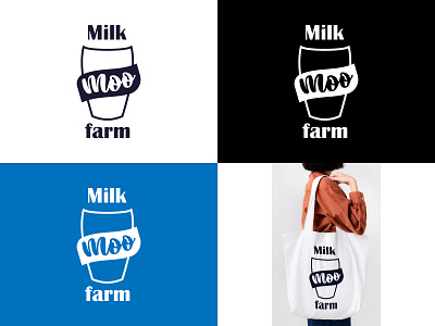 Dairy farm logo