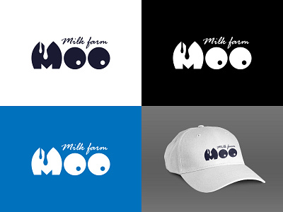 Logo for a dairy farm branding dairy design farm graphic design logo milk vector