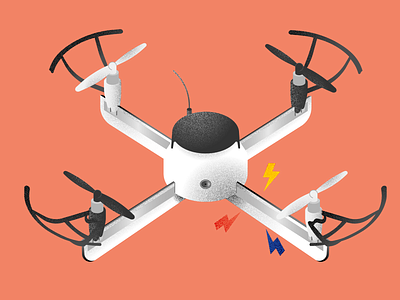 Circuit Scribe Drone Illustration circuit circuitry diy drone drones maker quadcopter