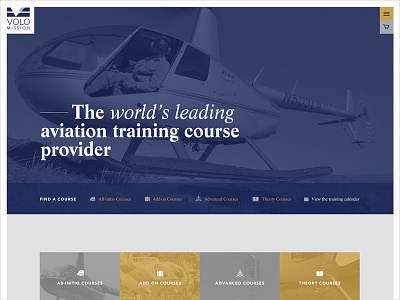 Concept for training company border course design overlay training video web