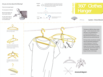 Product Design_Hanger 3d keyshot product design rendering rhinoceros