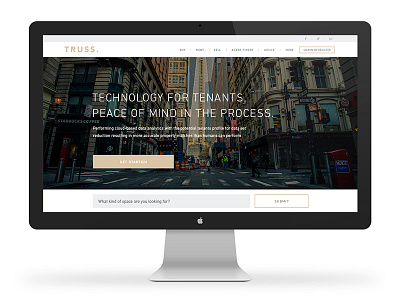 Commercial Real Estate Landing Page