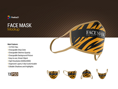 Face Mask Mockup 3d mockup accessory adult apparel branding clothing corona coronavirus covid 19 disposable mask disposable medical mask dust dust protection fabric face mask fashion mask logo medical face mask medical mask mock up