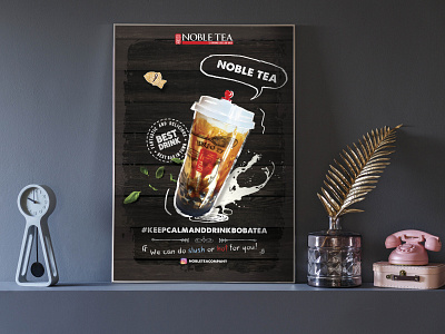 boba milktea poster