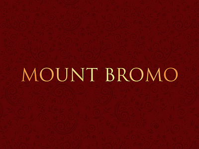 Mount Bromo Logo Design