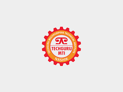 Logo | Techguru Multipurpose Technical Institute app branding design dribbble flat graphic design icon illustration illustrator lettering logo logo design minimal product design type typography ui ux vector web