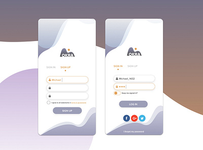 Daily UI Challenge 1 design