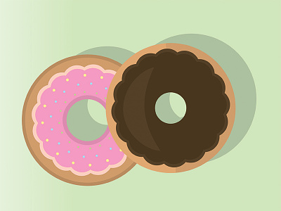 Donuts! Donuts! Donuts! design designer donut food foodie graphic design illustration illustrator national donut day sweets treat yummy