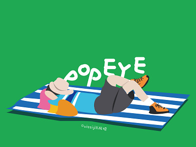 popeyeboy artwork design fashion graphic graphic art illustration lifestyle popeye