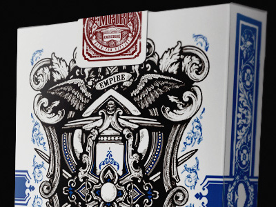 Empire Bloodlines Playing Cards detail empire kickstarter lee mckenzie luxury magic ornate playing cards poker