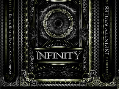 Infinity Playing Cards back design classic custom deck ellusionist infinity kenzii magic old world playing cards poker vintage