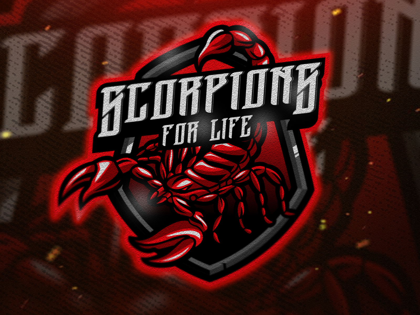 scorpion logo esports by Ahmad Fauzan on Dribbble