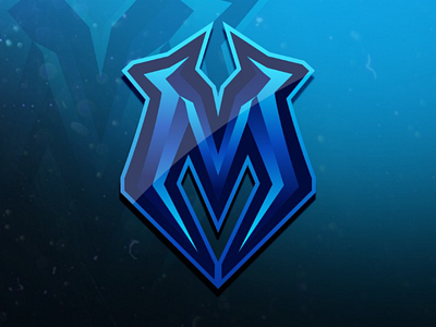 Logo initial M gaming for " sale" esports gamers identity initials logo mascot sports streamer symbol ui ux