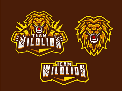 Team Wildlion esports brand esport gamer games identity logo mascot sport sports streamer twitch