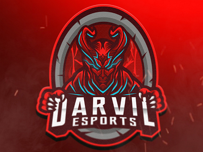 Darvil esports logo sport esport logo