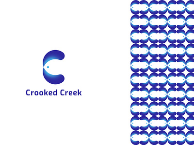crooked creek logo typography