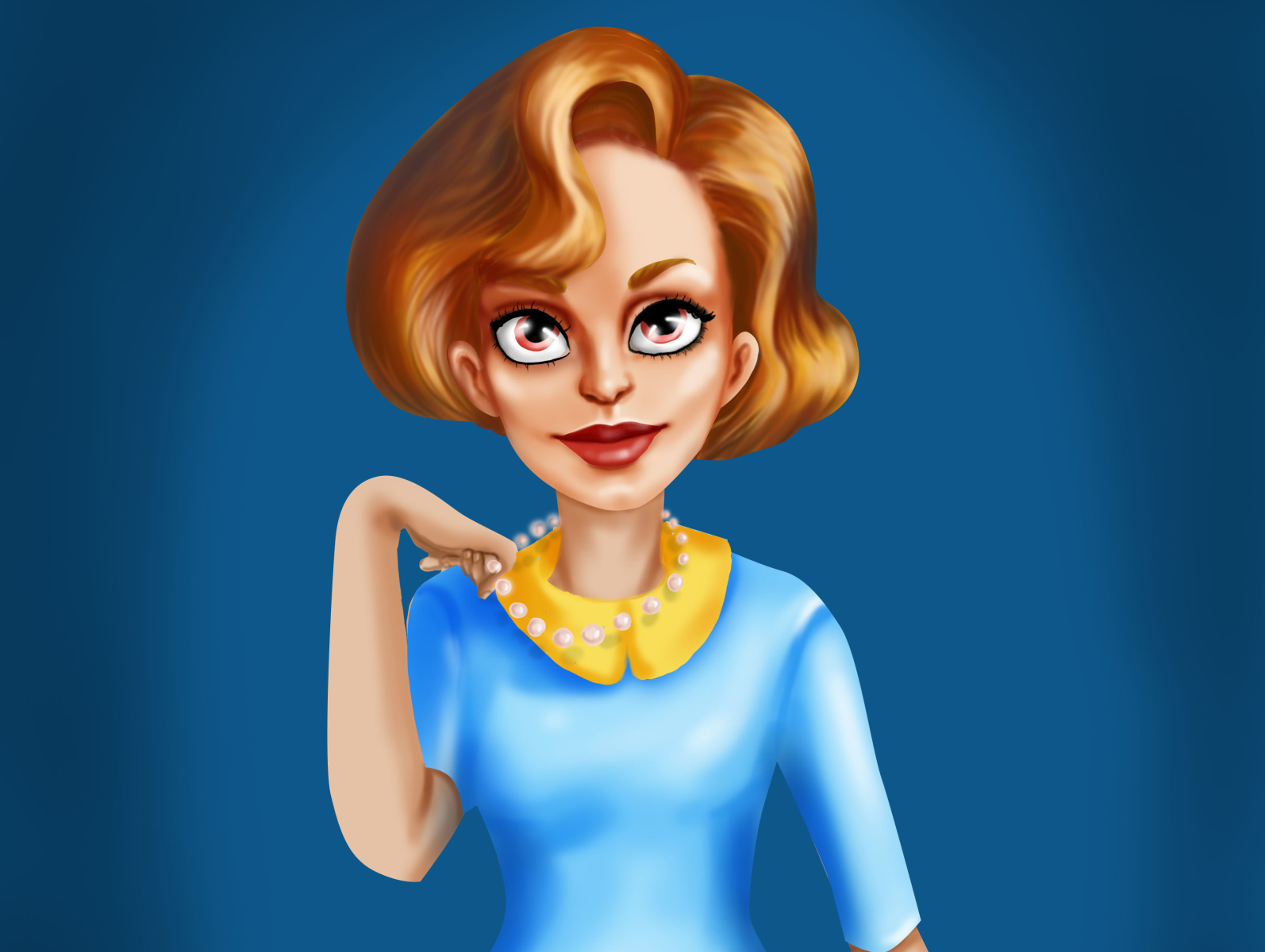 стилизованный персонаж в казуальном стиле 2d character character design geimdev girl character illustration
