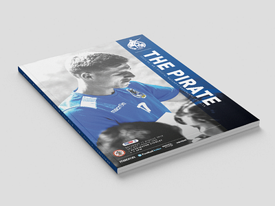 Bristol Rovers F.C Matchday programme football graphic design magazine programmes sport