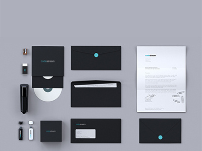 Codestream 2013 art direction branding corporate identity graphic design