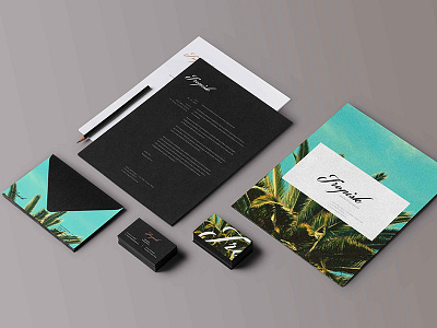 Tropisk juice bar branding