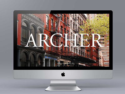Branding for Archer Showroom branding creative direction