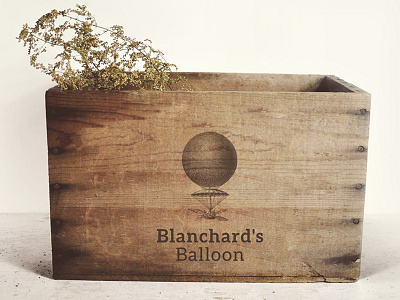 Blanchard's Balloon branding