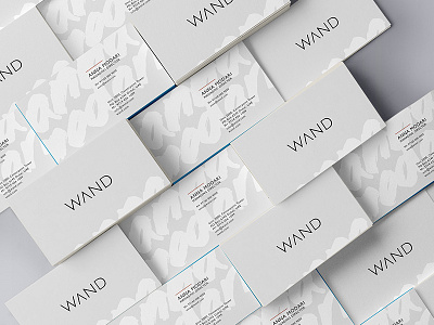 Wand art direction branding graphic design