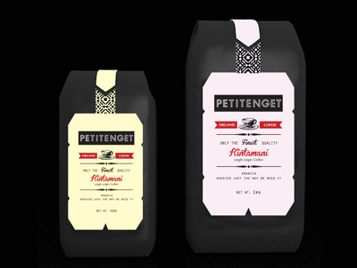 Coffee labels art direction branding graphic design