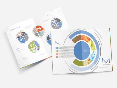 Medvision Brochure Design brochure brochure design corporate brand identity corporate branding corporate brochure corporate business design graphic design