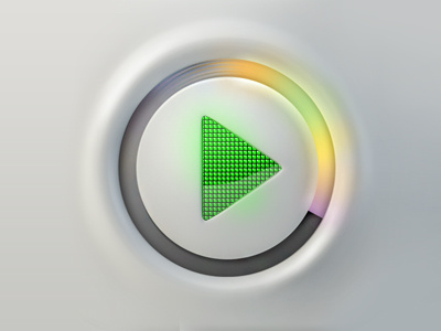 svzn.fm icon app button clean design html5 icon ios play player ui