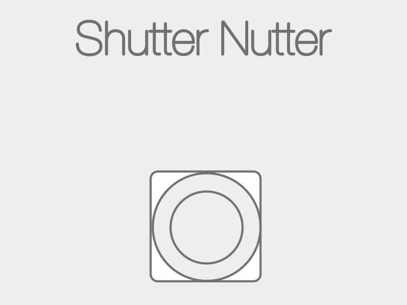 Shutter Nutter after effects animation camera gif hasselblad icon leica loop morphing pentacon photography shape