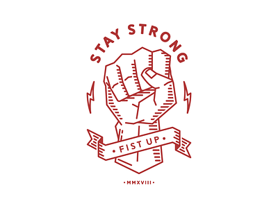 Stay Strong. badge badge design badges design dribble dribbleshot illustration illustrator cc instagram logo logodesign logoinspiration photoshop venezuela
