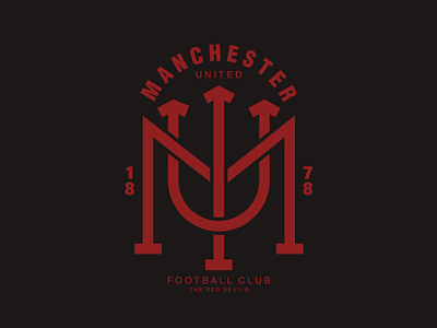 MAN U. FC badge badge design badges design diseño dribble dribbleshot logo logodesign logoinspiration