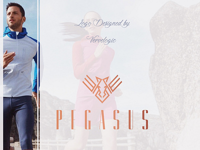 Pegasus - Athleisure Clothing branding brandmark company design graphic graphic design logo