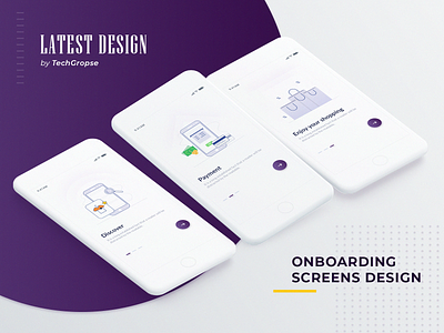 Onboarding Screen clean app design app ios mobileappdesign onboarding ui purple shopping app