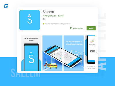 Saleem App | Fastest Delivery of your Parcel