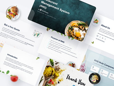 Food App Details - Presentation 2019 2019 trends color dishes food food app order presentation service slides trends uidesign vegetables